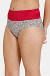 Zivame Anti-Microbial High Rise Full Coverage Tummy Tucker Hipster Panty (Pack of 2) - Multicolor — thumbnail 15